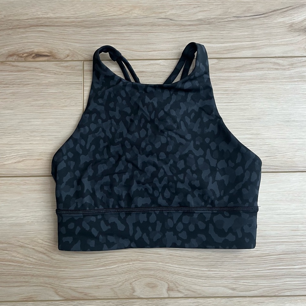 Lululemon High Neck Longline Energy Bra